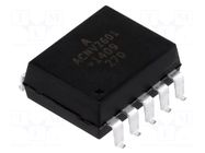 Optocoupler; SMD; Ch: 1; OUT: gate; 7.5kV; Gull wing 10; 25kV/μs BROADCOM (AVAGO)