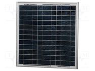 Photovoltaic cell; polycrystalline silicon; 680x353x25mm; 30W GREEN POWER