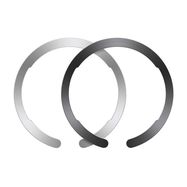 Adapter for Magsafe ESR HaloLock Ring for smartphone 2pcs. (black/silver), ESR