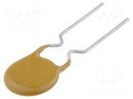 Fuse: PTC polymer; 1.1A; Ø8.9mm; THT; 5.1mm BOURNS