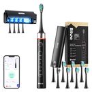 Sonic toothbrush with app and tip set, travel case and UV sterilizer S2+HD2 (black), Bitvae