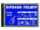 Display: LCD; graphical; 240x128; STN Negative; blue; 113x70mm; LED DISPLAY VISIONS