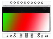 Backlight; LED; 36x27.5x2.6mm; green/red/white DISPLAY VISIONS