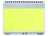 Backlight; LED; 55x46x3.6mm; yellow-green DISPLAY VISIONS