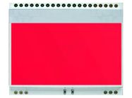 Backlight; LED; 55x46x3.6mm; red DISPLAY VISIONS