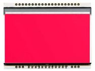 Backlight; LED; 68x51x3.6mm; red DISPLAY VISIONS