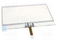 Touch panel; Dim: 93.9x63.1mm; 90x46.7mm; PIN: 4; 1x4; Tape ph: 1mm DISPLAY VISIONS