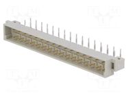 Connector: DIN 41612; socket; male; PIN: 32; angled 90°; 6A; THT; a+c HARTING
