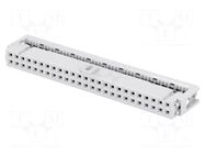 Connector: IDC; plug; female; PIN: 50; for ribbon cable; 2.54mm HARTING