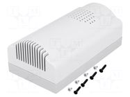Enclosure: for alarms; X: 125mm; Y: 67mm; Z: 51mm; ABS; grey; ALARM SUPERTRONIC