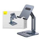 Desktop Biaxial Foldable Metal Stand Baseus (for Tablets) Space Grey, Baseus