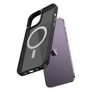 Magnetic case McDodo Crystal for iPhone 14 Pro Max (black), Mcdodo