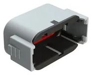 PROTECTIVE CAP, 12POS, GRY/THERMOPLASTIC