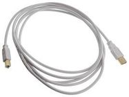 USB CABLE, 2.0 TYPE A-B PLUG, 10FT