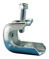 BEAM CLAMP, 1/4" ROD, GALVANIZED, STEEL