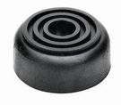 Rubber Foot with Metal Washer - 1 1/2" Diameter x 5/8" Thickness