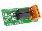 Click board; prototype board; Comp: G6D1AASI-5DC; relay; 5VDC MIKROE