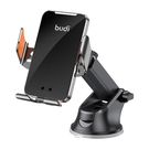 Car Holder with Wireless Charger Budi 15W + 1m USB-C Cable, Budi