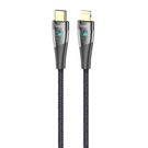 USB-C to lightning cable Budi 20W 1.5m (black), Budi