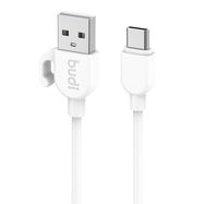 USB-A to USB-C cable Budi, 2.4A, 1m, Budi