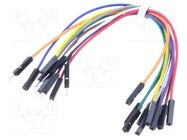 Connection cable; PIN: 1; 10pcs; 150mm MIKROE