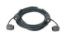 PATCH CORD, RJ45 PLUG-PLUG, BLACK, 3M