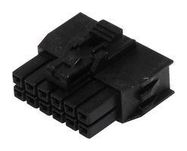 CONNECTOR HOUSING, RCPT, 12POS, 2.5MM