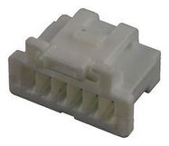 CONNECTOR HOUSING, RCPT, 7POS, 1MM