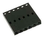 WTB HOUSING, RCPT, 15POS, 1ROW, 2.54MM