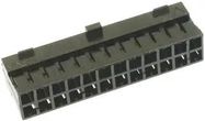 CONNECTOR, RCPT, 24POS, 2ROW, 2MM