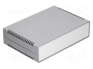 Enclosure: with panel; vented; X: 260mm; Y: 180mm; Z: 65mm; ABS; IP54 GAINTA