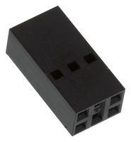 CONNECTOR HOUSING, RCPT, 6POS, 2.54MM