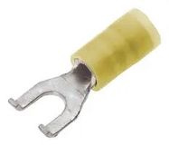 SPADE TONGUE TERMINAL, M4, 12-10AWG