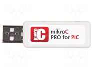 Compiler; USB key,DVD disc; C MIKROE