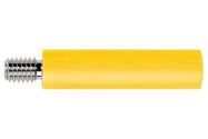 CONN, BANANA, JACK, 32A, YELLOW, SCREW