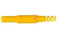 CONN, BANANA, PLUG, 32A, YEL