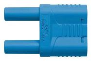 CONN, BANANA, PLUG, 32A, BLUE
