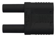 CONN, BANANA, PLUG, 32A, BLACK