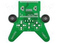 Expansion board; prototype board; No.of diodes: 4; No.of butt: 10 MIKROE