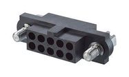 WTB HOUSING, RCPT, 4POS, 2ROWS, 2MM