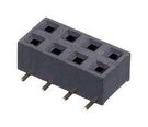 CONNECTOR, RCPT, 8POS, 2.54MM, 2ROW