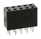 CONNECTOR, RCPT, 10POS, 2.54MM, 2ROW