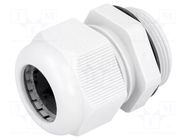 Cable gland; M32; 1.5; IP68; polyamide; grey FIBOX