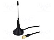 Antenna; RF; 3dBi; magnet; 824÷960MHz,1710÷1990MHz; -40÷85°C; 3m SR PASSIVES