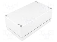 Enclosure: multipurpose; X: 90mm; Y: 160mm; Z: 60mm; 1554; grey HAMMOND