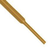 HEAT-SHRINK TUBING, 2:1, BROWN, 6.4MM