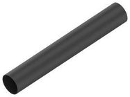 HEAT-SHRINK TUBING, 2:1, BLACK, 1.63MM