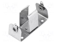 Holder; 412; Batt.no: 1; screw; aluminium KEYSTONE