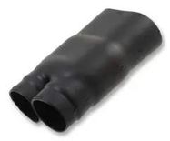 HEAT SHRINK BOOT, Y TRANS, 13.2MM, BLK