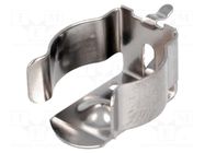 Clip; 1/2A,1/2AA,2/3A,4/5A,4/5AA,AA,CR2,R6; Batt.no: 1; PCB KEYSTONE